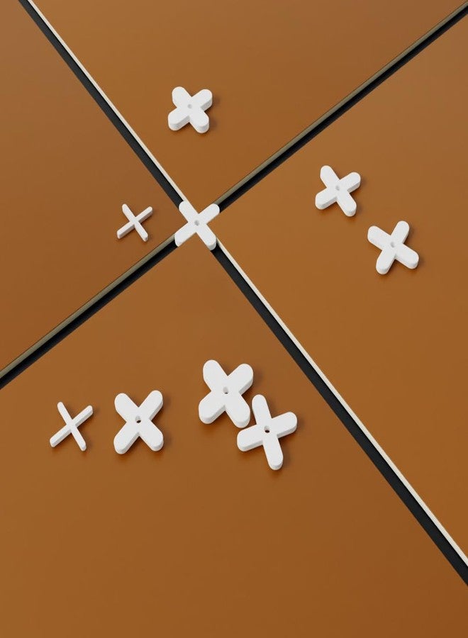 LUXART Tile Spacer Set 1000 PCS 3mm Reusable Tile Spacers for Professional Floor and Wall Installation Even Spacing and Seamless Grout Lines |High-Strength Leveler Spacers for Tile Alignment - Image 1